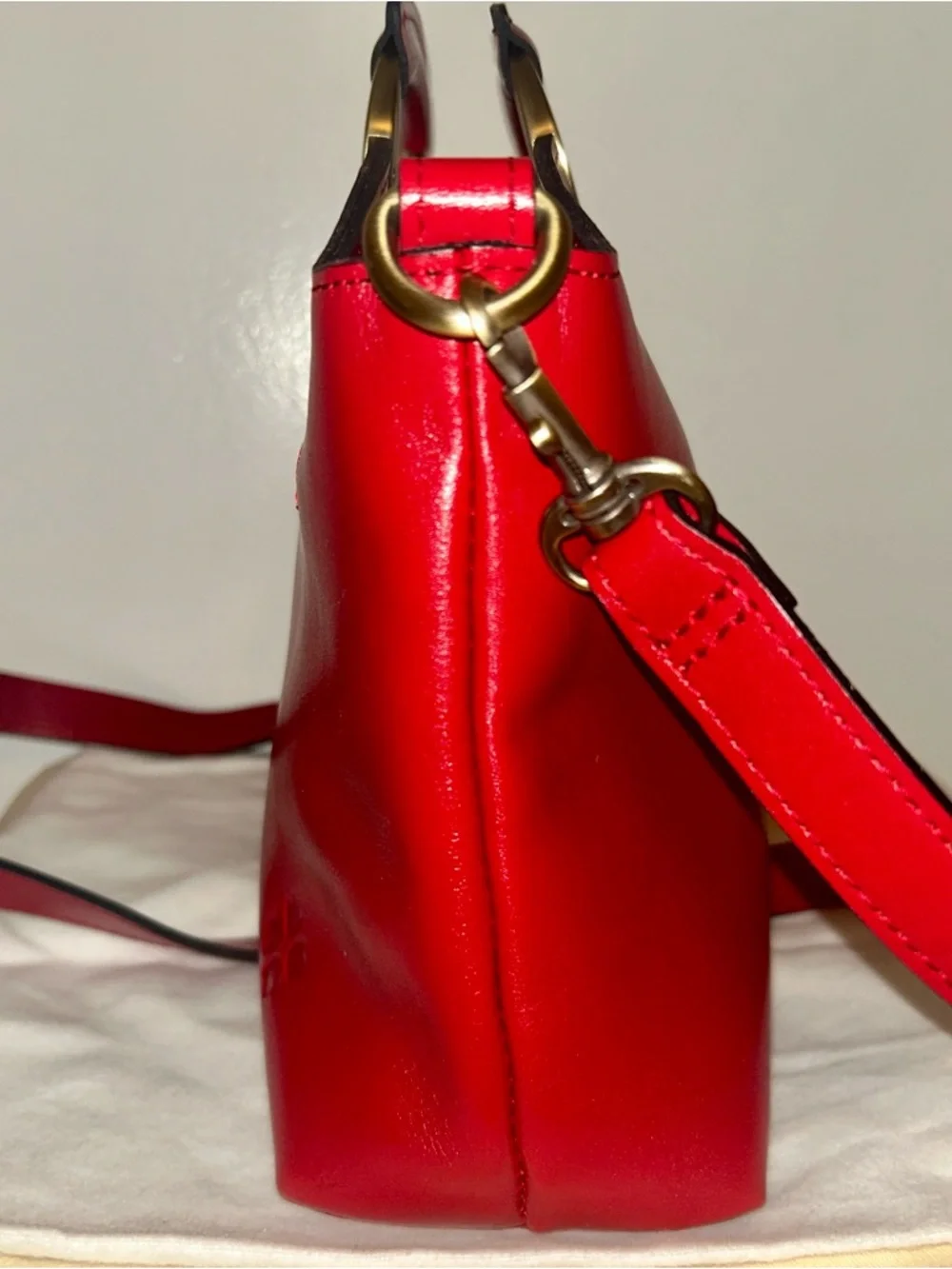 Patricia Nash Valletta Floral Embossed Satchel Bag. RARE!  Sold out everywhere - Picture 4 of 9